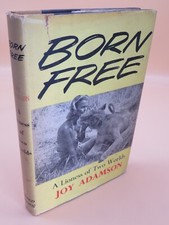 Born Free A Lioness Of Two Worlds Joy Adamson Hardback 1961 The Reprint Society