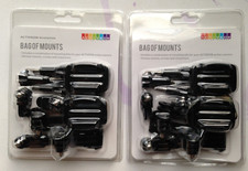 Activeon Camera Mount Kit Bag of Mounts Lot of 2