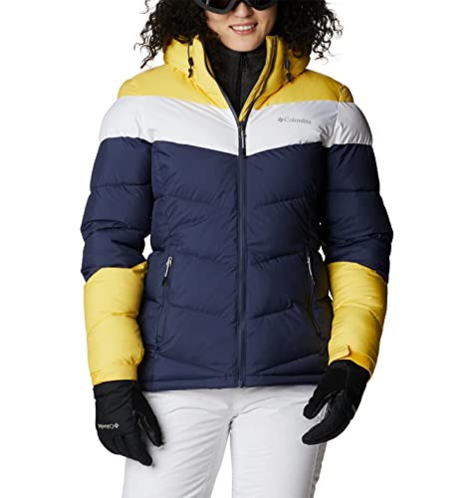 (TG. S) Columbia Abbott Peak Insulated Jacket Giacca Da Sci per Donna - NUOVO