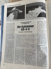 Bauplan für Segelflugzeug Gö-411, 370 cm Sp...