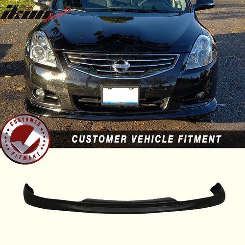 For 10-13 Nissan Altima 4Dr Sedan Ikon Aero Dp Front Lip Bumper Spoiler Splitter