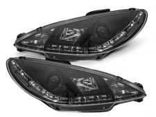 Peugeot 206 1998 1999 2000 2001 2002 Hb Wagon Lppe19 Headlights Daylight Led Peugeot 206 1998 1999 2000 2001 2002 Hb Wagon Lppe19 Headlights Daylight Led