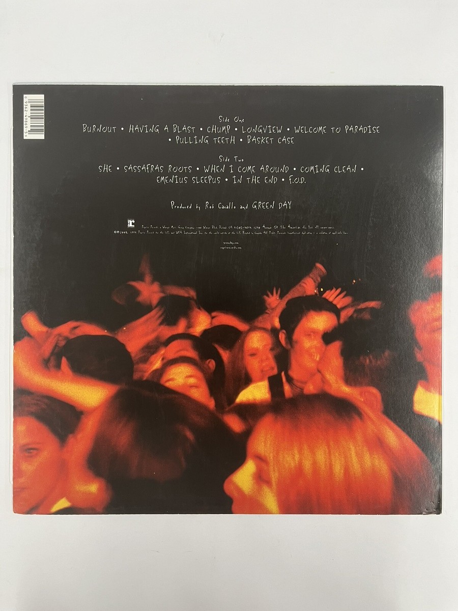 NM! Green Day ‎– Dookie Hot Topic Green Vinyl Record Limited