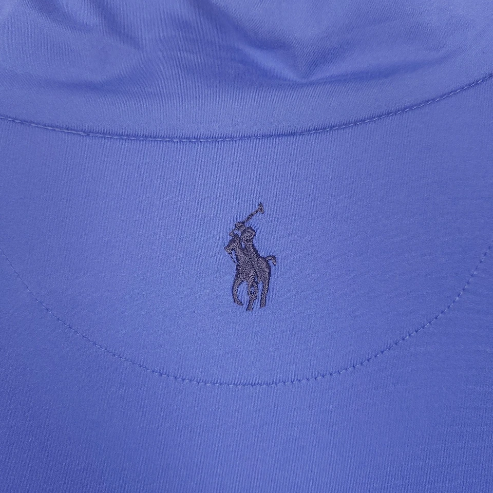Camisa Polo Ralph Lauren Para Mujer Grande Azul Cuarto Cremallera Golf Preppy Pullover   Foto 4 de 4