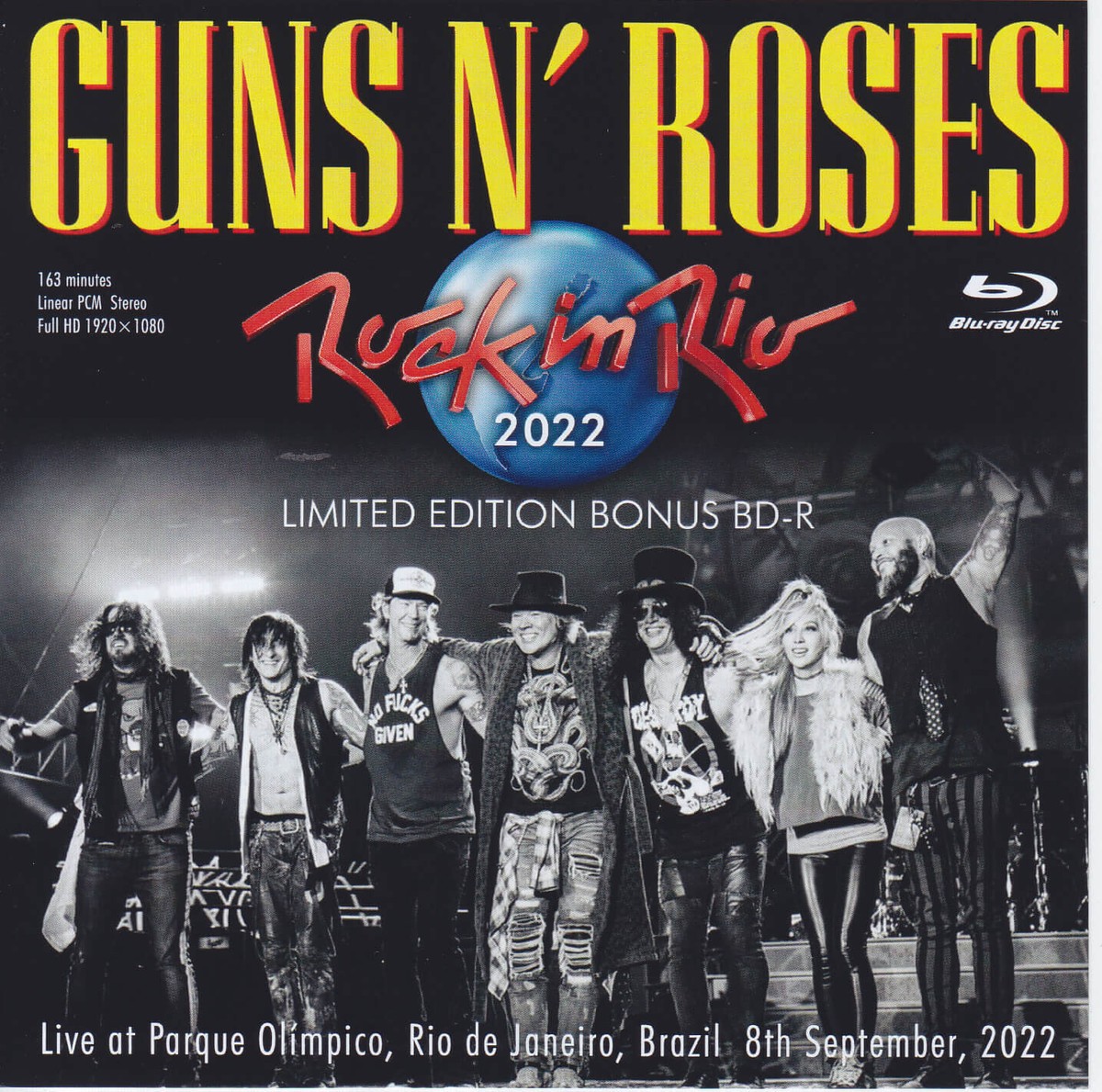 GUNS N' ROSES - ROCK IN RIO 2022 (2CD) + (Bonus BD-R) | eBay