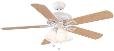 Hampton Bay 3573209 Lyndhurst 52 In Indoor Ceiling Fan With 4 Led