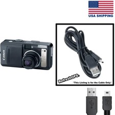 Canon PowerShot S70 Digital Camera USB Cable Transfer Cord Replacement