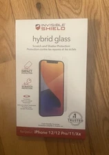ZAGG Invisible Shield Hybrid Glass Apple iPhone 12 / 12 Pro / 11 / Xr