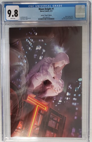 MOON KNIGHT #1 ALEX GARNER VIRGIN EXCLUSIVE CGC 9.8 MARVEL 2021