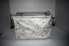 Thirty One SQUARE Utility Tote in Bunny Tails NWT