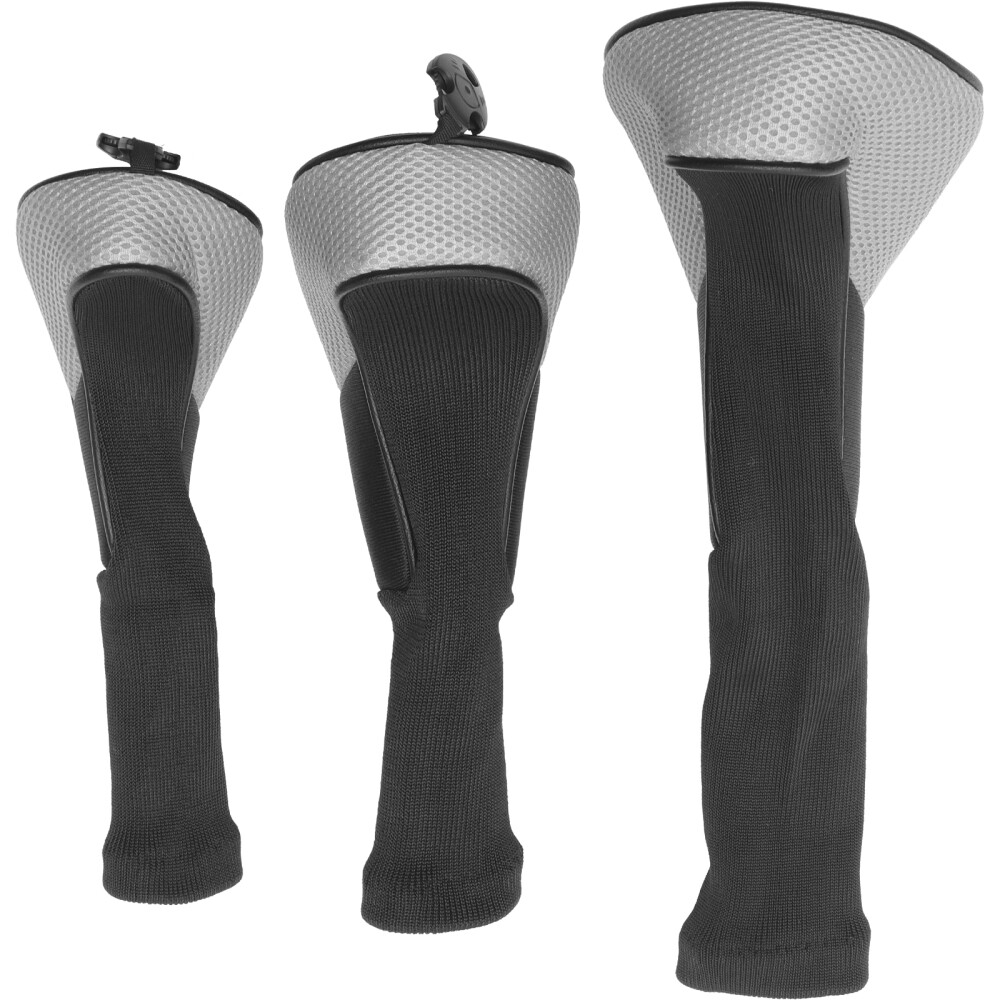 3 Pcs Putter Cover Golfs Protectors Mens Balls Head Wraps for Covers