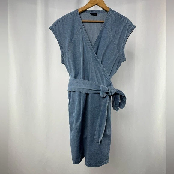 Abito Kate Spade Saturday in denim di cotone blu taglia S