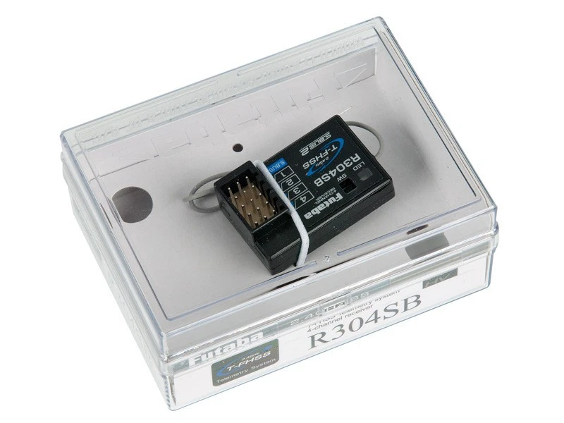 Futaba P-R304SB Empfänger 2,4GHz T-FHSS Telemetrie 4PX 4PV 7PX RC Car - Bild 2 von 3