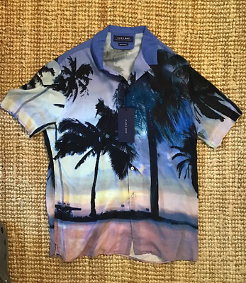 専用【schott】Palm tree shirt +【zara】shirt PALM TREE SHIRT - Blue | ZARA United States