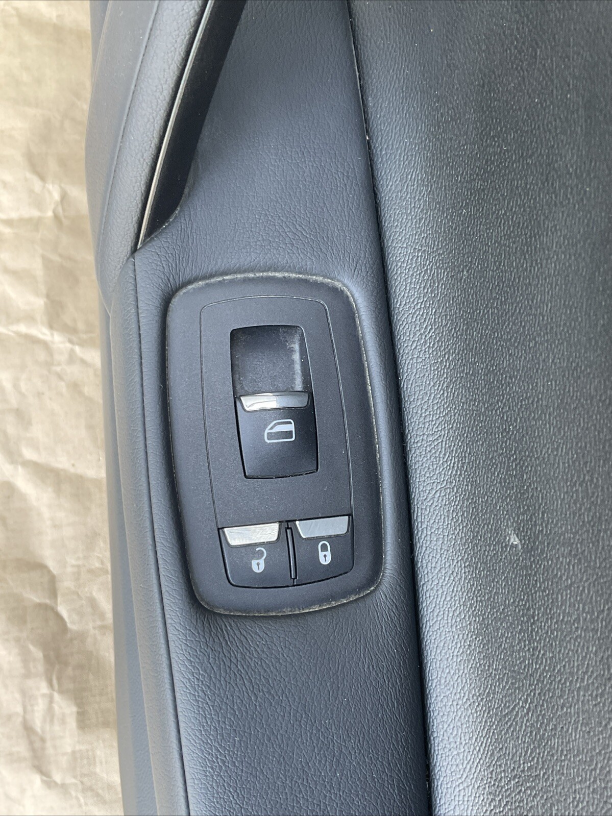 14-21 Maserati Quattroporte Rear Right Interior Door  Panel Leather Oem
