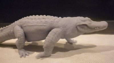 Alligator 3d Print New Model Reptiles Animal Figure approx 8 inch length