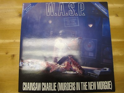PARLAPHONE 12RG 6308 12'' 33RPM '92 W.A.S.P. ''CHAINSAW CHARLIE'' EP 3D Gat EX