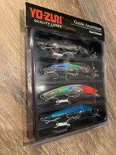 Yo-Zuri Freshwater Crystal Minnow Jerkbait Guide Assort  - 4 pack - New - 5 1/4"