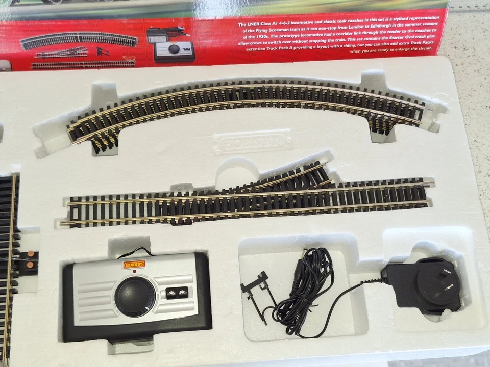 Hornby Flying Scotsman Set R1167. DCC fitted.  Excellent oper. OO scale. Boxed. - Image 2 of 4