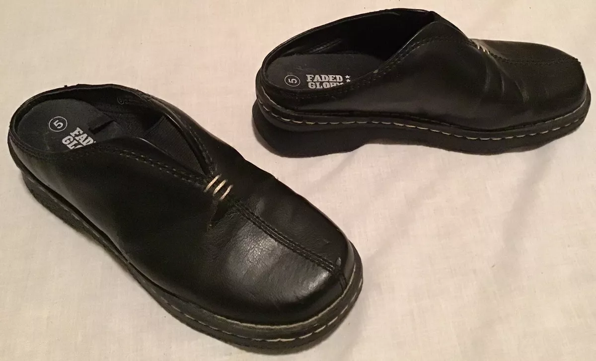 Womens Faded Glory Clogs Size 5 Dark Brown eBay