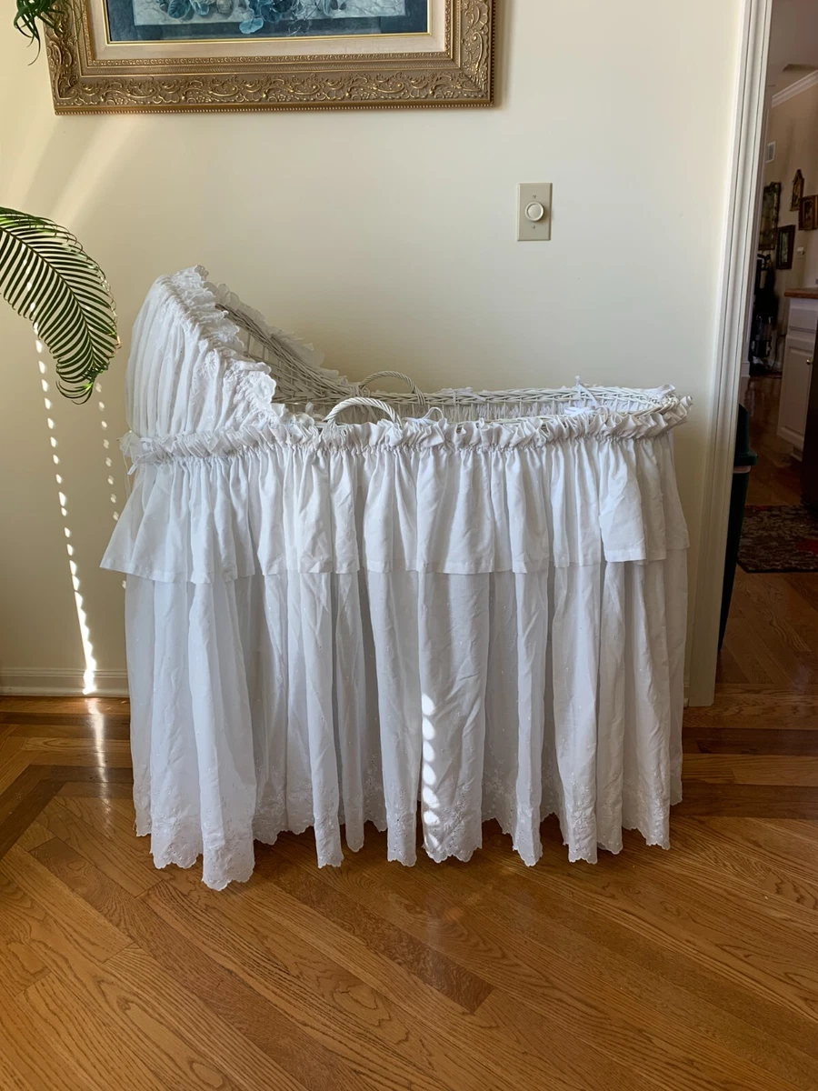 All white clearance bassinet