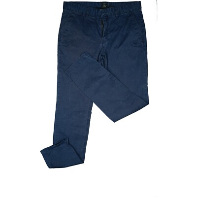 Pantalon Jean O'Neill Pour Homme Straight Chino Stretch - Taille W33 L32 Bleu Foncé - Occasion Très Bon état