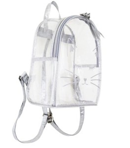 clear little backpack