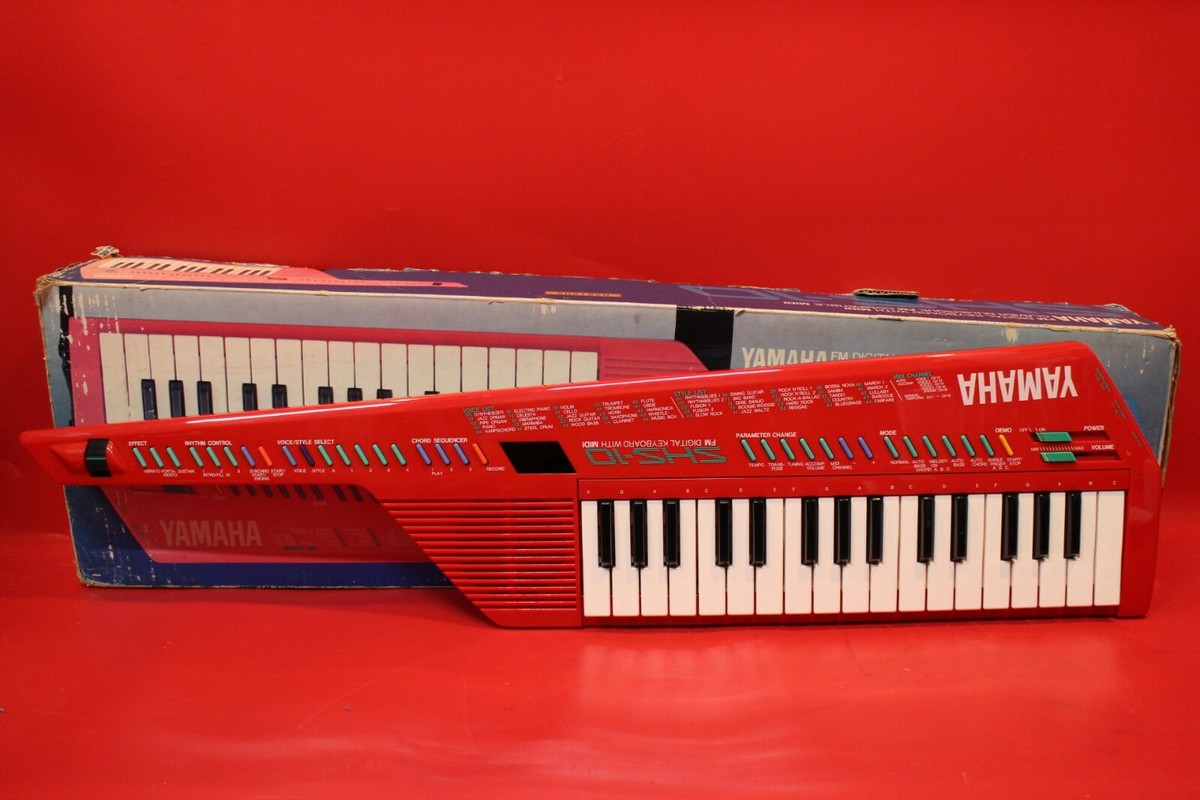 USED Yamaha SHS-10 SHS 10 Synthesizer Shoulder Keyboard U2696