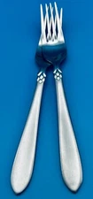 2 Oneida Simba Dinner Forks 8 1/4" Stainless Flatware Silverware 18/0 FROSTED