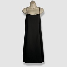 Rickie Freeman by Teri Jon Women's Black Square Neck Sleeveless Dress Size 12