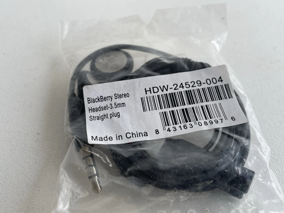 Auriculares Genuinos BlackBerry HDW-24529-001 Calidad Universal, Pr Z10 Foto 2 de 4