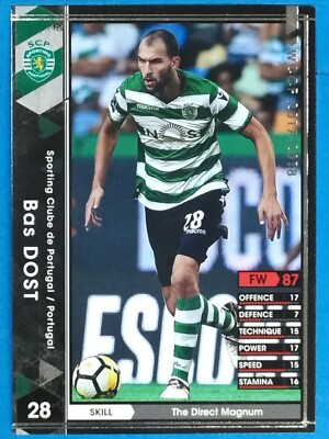 Panini WCCF 204/272 2017-2018 Bas Dost Japan Pre-Owned