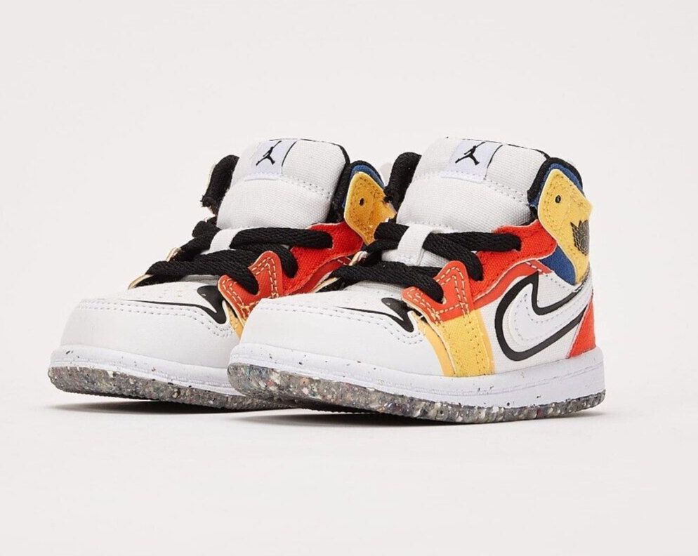 JORDAN 1 MID SE (TD) TODDLER MULTI COLOR DV1321 100 | eBay