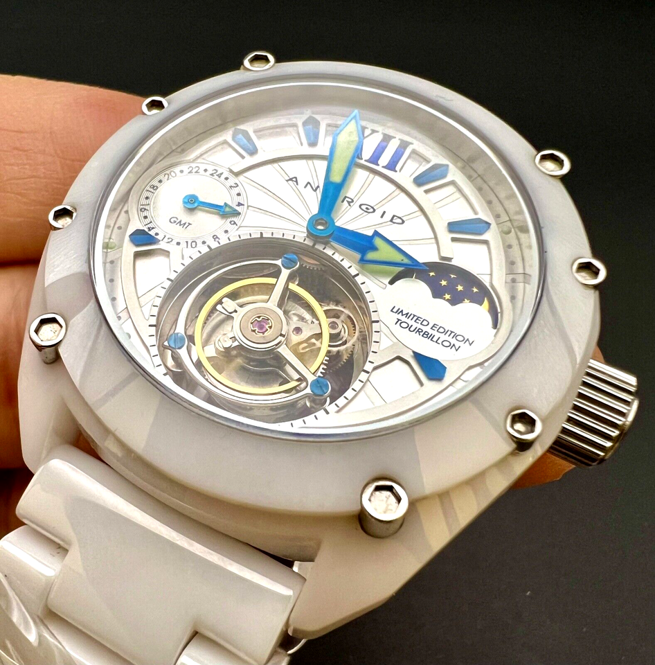 Android New Men Virtuoso Tourbillon 001/500 Limited Edition Solid ...