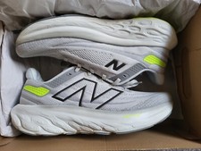 Men's New Balance 1080 V13 Grey Matter Lime UK 9 Perfect 10/10 Condition