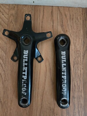 BMXレース スクエアタイプ 140mm box five クランクアーム 黒
