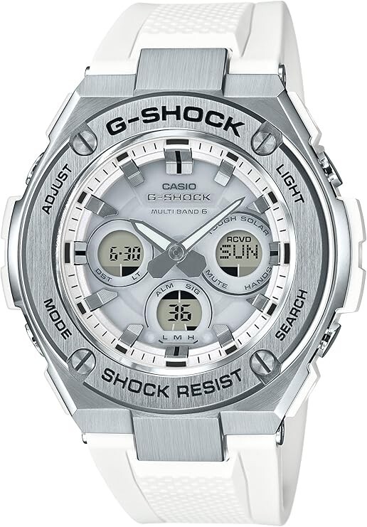 CASIO G-Shock GST-W310-7AJF G-Steel White Atomic Radio Analog