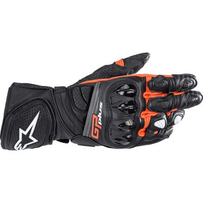 Alpinestars GP Plus R V2 Motorrad Handschuh   Rindleder/Ziegenleder   Schwarz