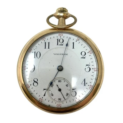 Antique 1900 Waltham P.S. Bartlett 18s 17j Pocket Watch Open Face AS IS