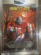 2025 Wild Card Haunted Hits Multi Sport Joe Montana 1/1  