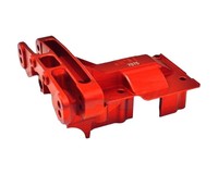 GPM Racing Alu Bulkhead Hinten Oben Rot GPMXRT013R Traxxas X-Maxx 8S, Traxxas ..