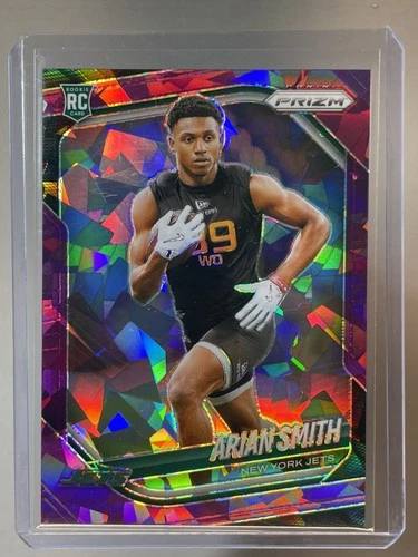 2025 Panini Prizm Arian Smith #391 Purple Ice 138/225 RC Jets