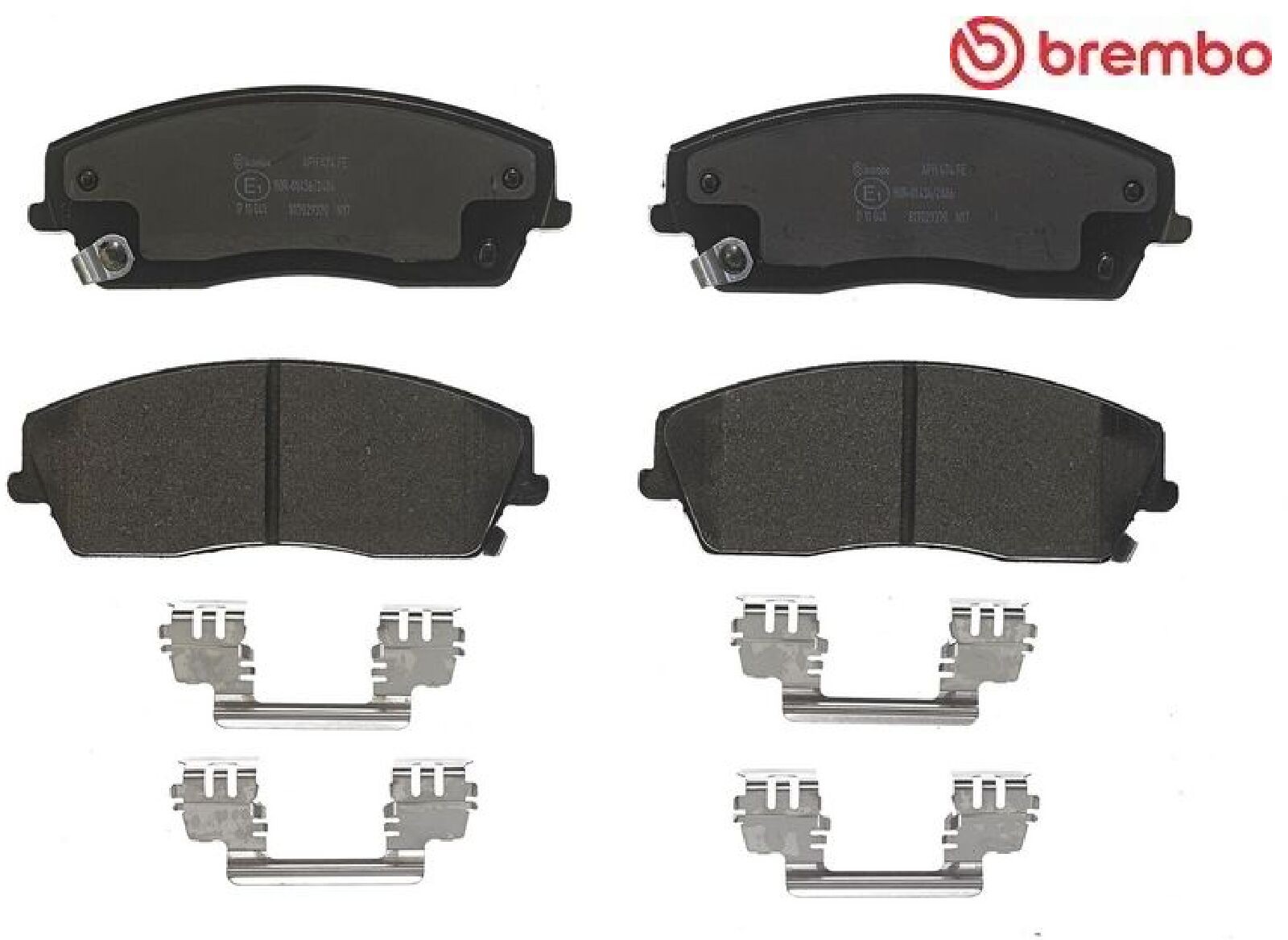 Für BREMBO P 11 041 HAM PADS. PRZEDNIE FRONT Bosch CHRYSLER/DODGE - Bild 3