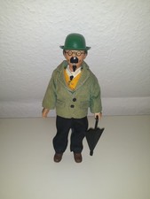 Seri Tintin Kuifje Tim und Struppi Professor Bienlein Puppe Figur 1985 80er