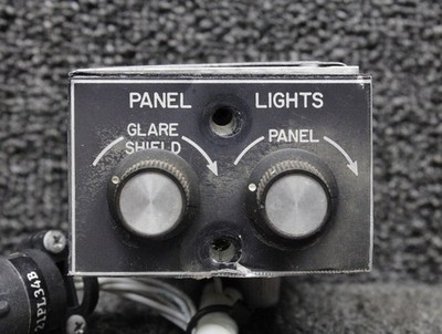 800049-503 Mooney M20J Panel Lights Dimmer Switch Assembly (Volts: 14)