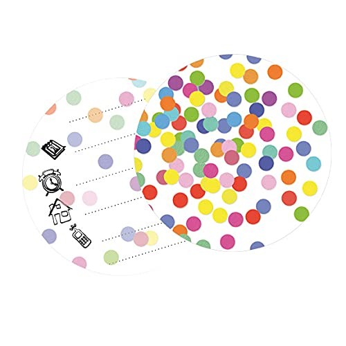 Unbekannt 437125 Разноцветные конфетти Упаковка из 6 штук Разноцветные 2190₽