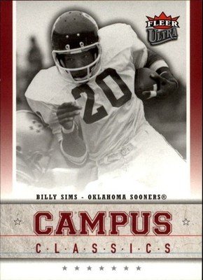 2006 Ultra Football Campus Classics Insert Singles - You Choose