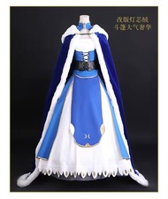 Fate/stay Night Altria Pendragon Cosplay Saber Combat Anime Full Outfit Cloak