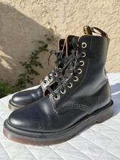 Dr. Doc Martens 1460 Pascal Virginia Vintage Smooth Leather Boots Size 37 Us 6