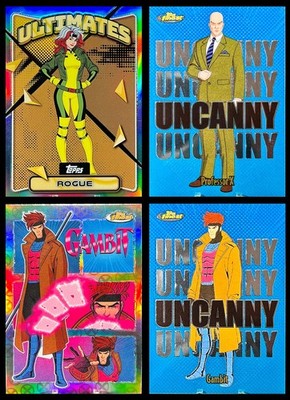 2025 Topps Finest Marvel X-Men '97 **YOU PICK** Refractors Inserts & Short Print